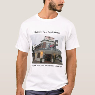 Sydney Pubs: Der T - Shirt Cat and Fiddle