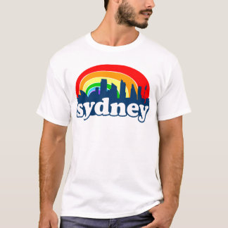 Sydney-Regenbogen-Skyline T-Shirt