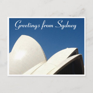 Sydney Segelgrüße Postkarte