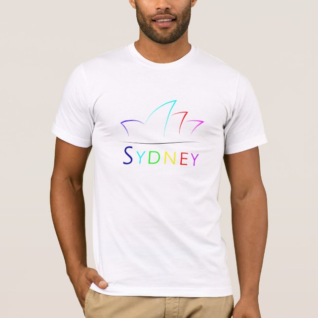 Sydney-Shirt (Farbe) T-Shirt (Vorderseite)
