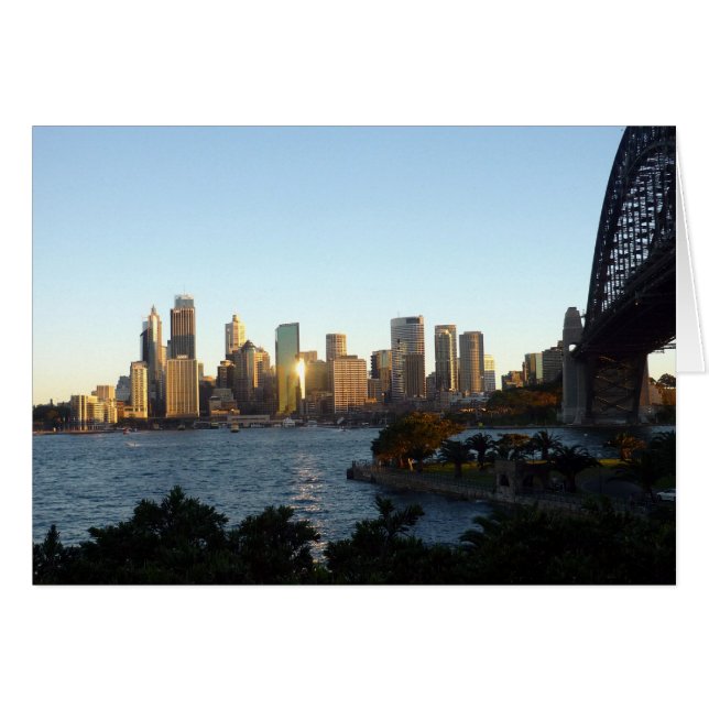 Sydney Skyline (Vorderseite (Horizontal))