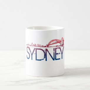 Sydney-Skyline-Entwurf Kaffeetasse