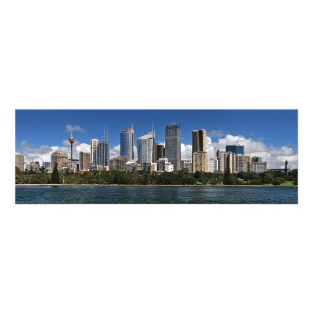 Sydney Skyline Fotodruck (Vorne)