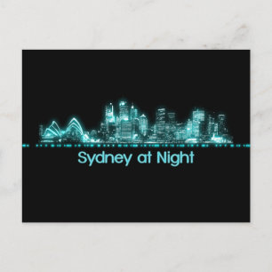 Sydney Skyline Postkarte