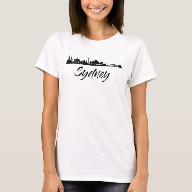 Sydney Skyline Women Top (Vorderseite)