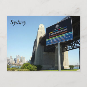 Sydney-Stimulation Postkarte