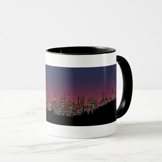 Sydney Sunset Tasse (VorderseiteRechts)