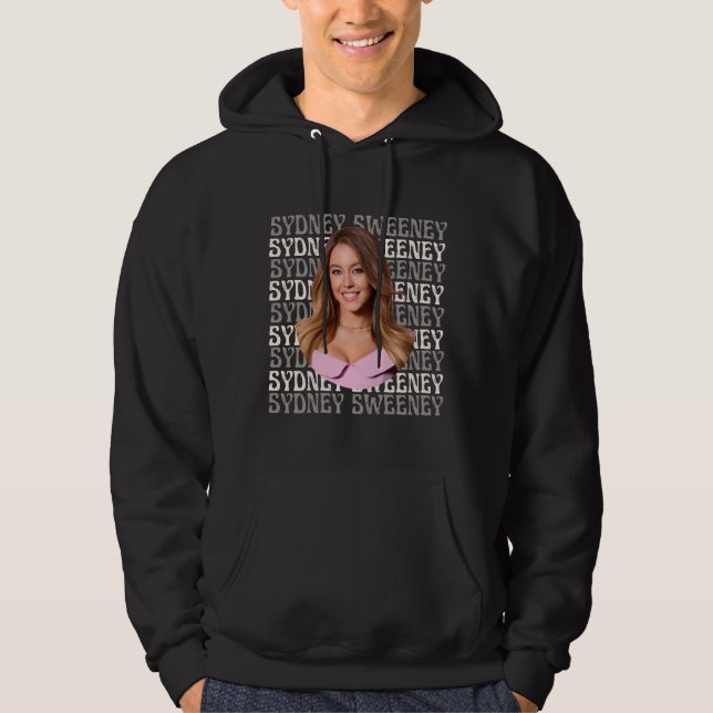 Sydney Sweeney Hoodie (Vorderseite)
