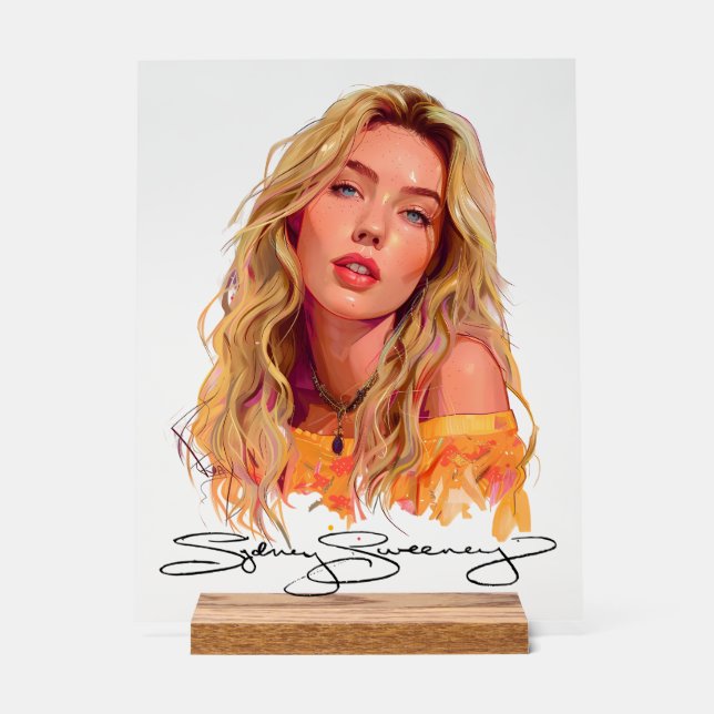 Sydney Sweeney Poster (Vorderseite)