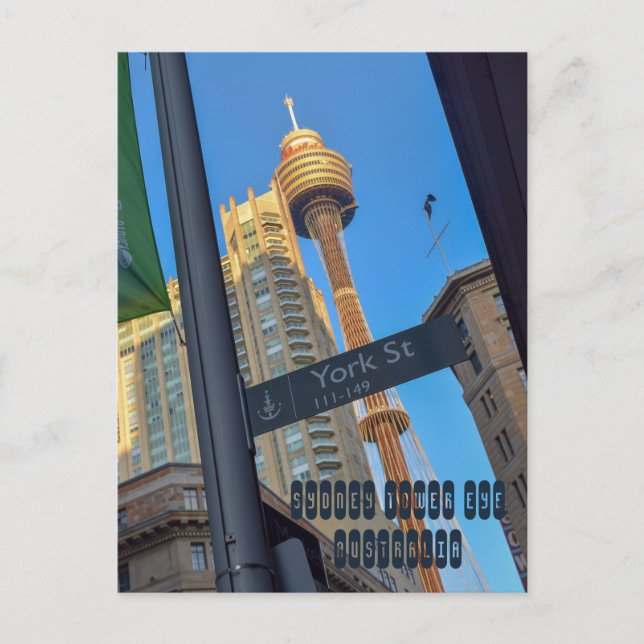 Sydney Tower Eye Postkarte (Vorderseite)