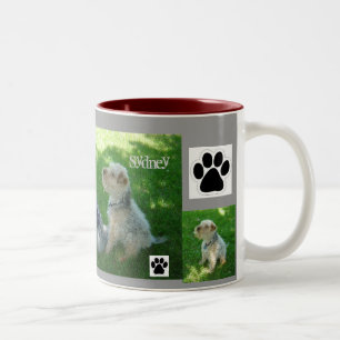 Sydney- und Nicky-Tasse Zweifarbige Tasse