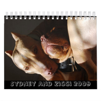 Sydney und Ziggi 2009 Kalender