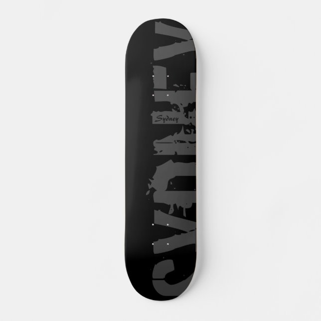 Sydney - Urban Style - Skateboard (Vorderseite)