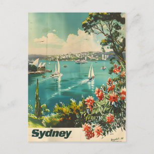 Sydney Vintag Postkarte