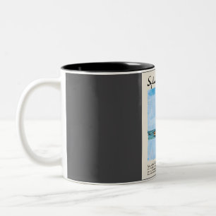 Sydney Vintage Wasserfarbe Reise Zweifarbige Tasse