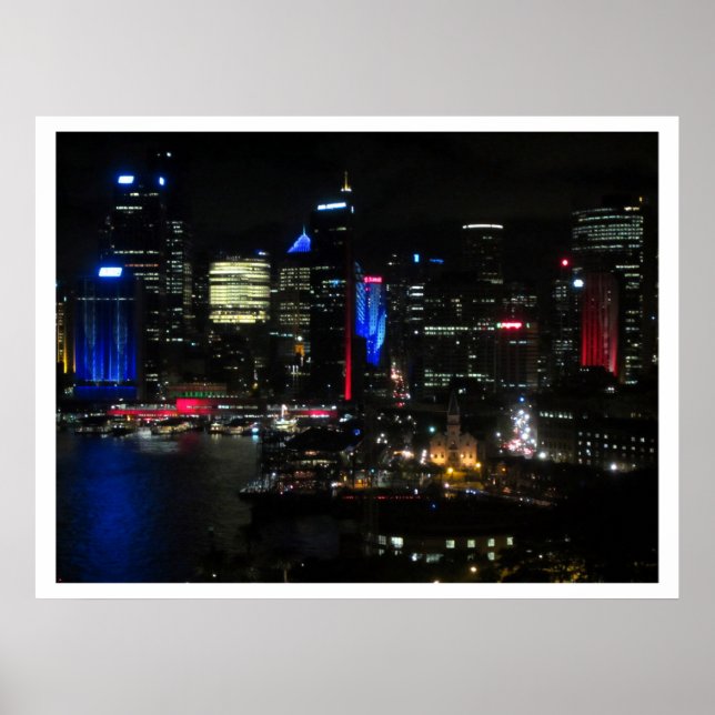 Sydney Vivid Lichter Poster (Vorne)