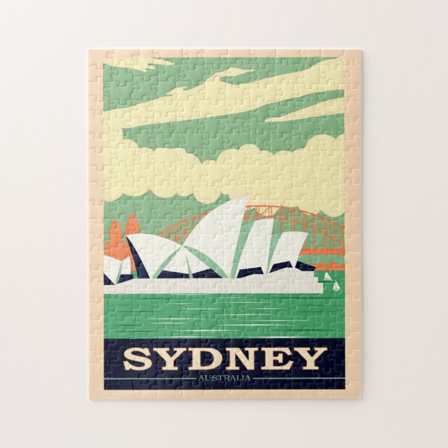 Sydney's Opera House and Harbour Bridge 2, Travel Puzzle (Vertikal)