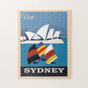 Sydney's Opera House und Harbour Bridge, Travel Puzzle