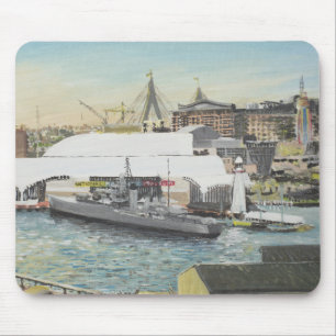 Sydneyseemuseum vom Hotel-Balkon. 1998 Mousepad