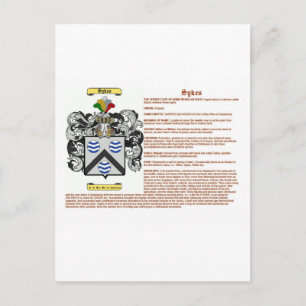 Sykes (Bedeutung) Postkarte