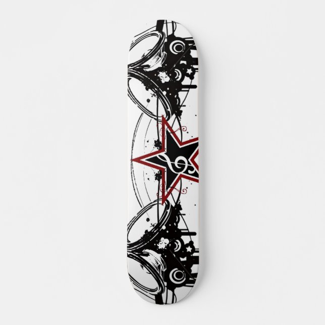 sykotik Lautsprecher Skateboard (Vorne)