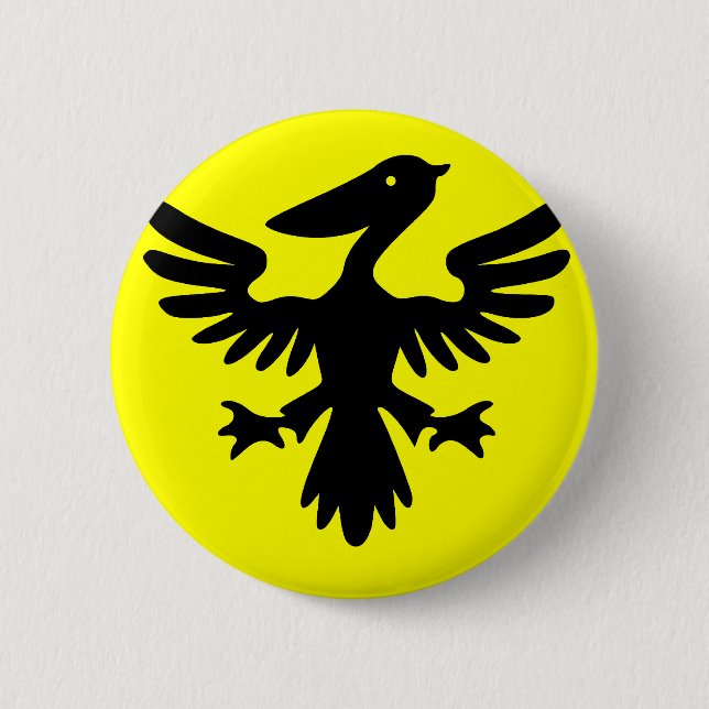 Syldavia, Republik Kongosflagge Button (Vorderseite)