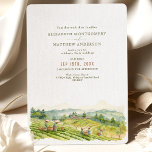 Sylhet Tea Garden Wedding Invitation Card Einladung<br><div class="desc">Mit dieser Tea Garden Wedding Card erleben Sie die malerische Hochzeit inmitten der üppigen Landschaft von Sylhet. Die Vorderseite und die Rückseite der Karte zeigen eine faszinierende Aquarelldarstellung von Teepflückern in lebendiger traditioneller Kleidung, die vor dem Hintergrund von sanften Hügeln und Teeplantagen arbeitet. Weiche Grüntöne, erdige Braun und subtile Blues...</div>
