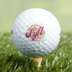 Sylt City Germany Retro Golf Resort Golfball
