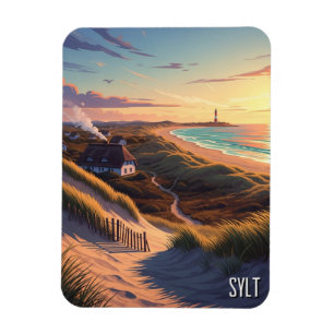 Sylt Deutschland Reise Magnet