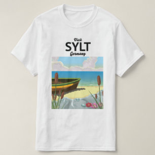 Sylt Germany Reiseplakat T-Shirt