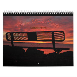 Sylvan Beach Silhouetten Calendar Kalender