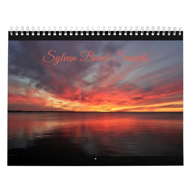 Sylvan Beach Sonnenuntergänge Kalender (Titelbild)