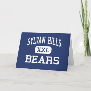 Sylvan Hills - Bears - Hoch - Sherwood Arkansas Karte