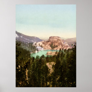 Sylvan Lake South Dakota Poster