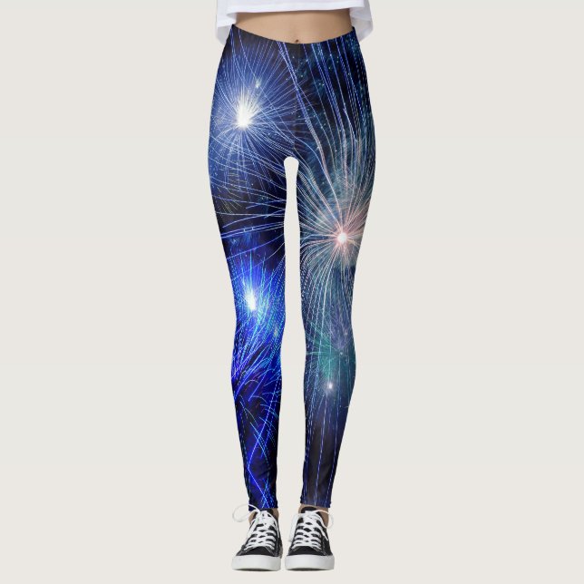 Sylvester Fireworks - Power Yoga Leggings (Vorderseite)