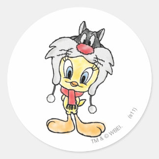 SYLVESTER™ Hat Runder Aufkleber