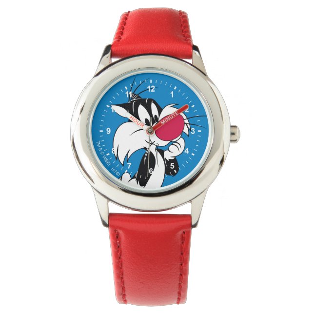 Sylvester Jr. | Klassische Pose Armbanduhr (Vorderseite)