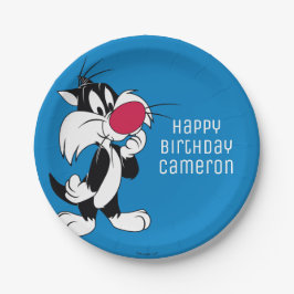 Sylvester Jr. | Klassische Pose Pappteller