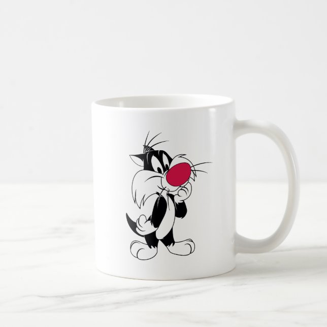 Sylvester Jr. | Klassische Pose Tasse (Rechts)