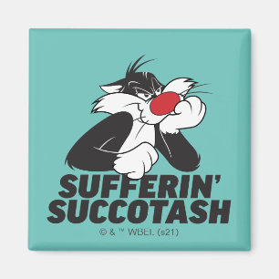 SYLVESTER™ "Leidender Succotash" Schmollen Magnet