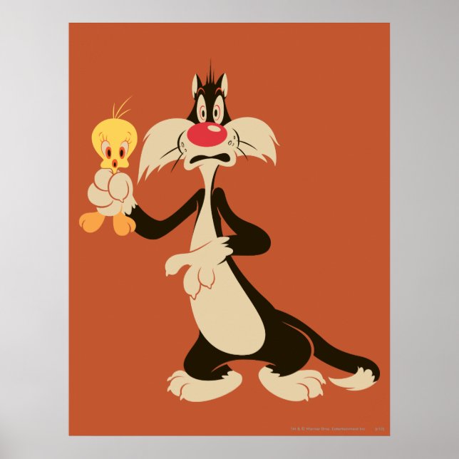 SYLVESTER™ mit TWEETY™ Poster (Vorne)