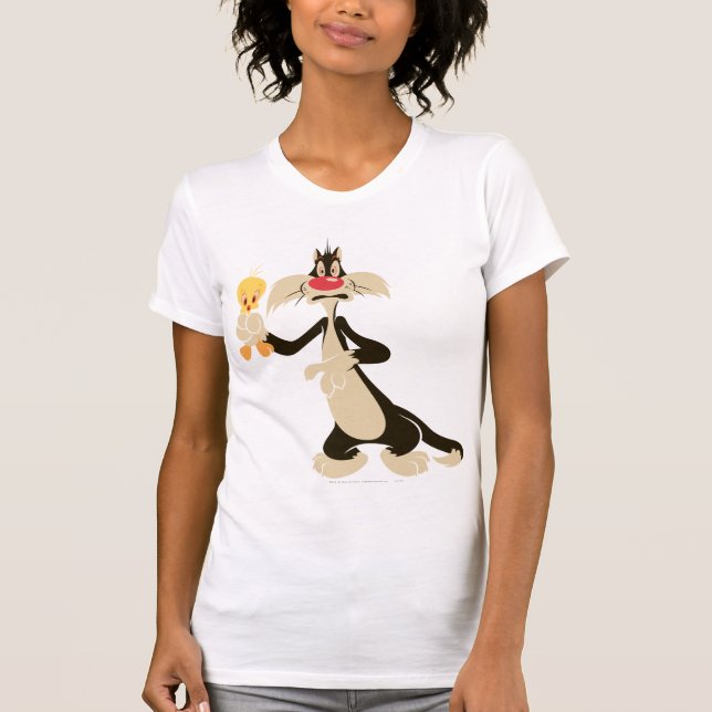 SYLVESTER™ mit TWEETY™ T-Shirt (Vorderseite)