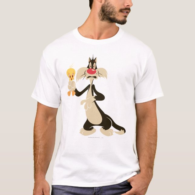 SYLVESTER™ mit TWEETY™ T-Shirt (Vorderseite)