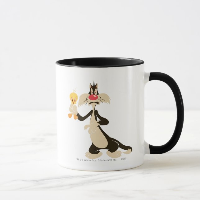 SYLVESTER™ mit TWEETY™ Tasse (Rechts)