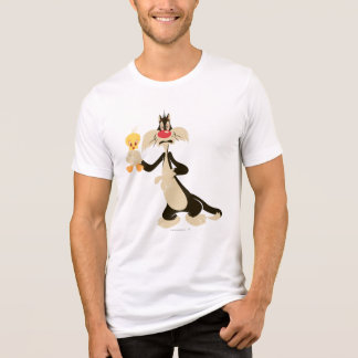 SYLVESTER™ mit TWEETY™ Tri-Blend Shirt
