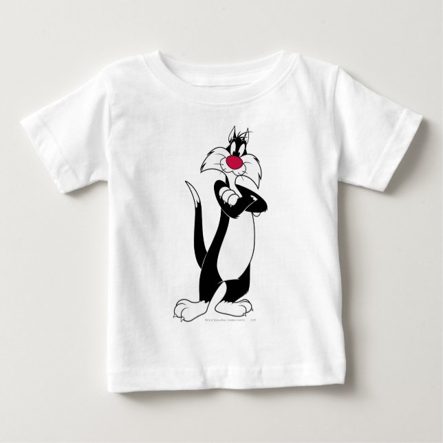 SYLVESTER™ Red Nose Baby T-shirt (Vorderseite)