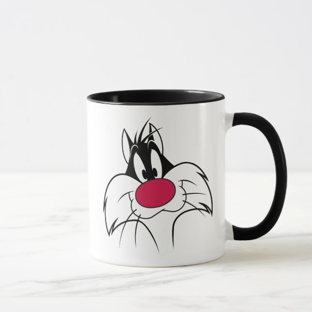 SYLVESTER™ Red Nose Face Tasse (Rechts)