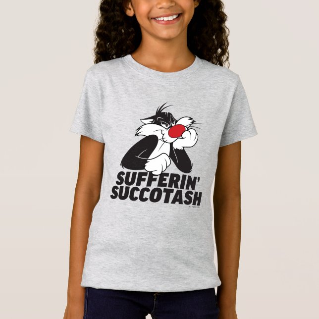 SYLVESTER™ "Sufferin' Succotash" Sulfit T-Shirt (Vorderseite)