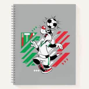 SYLVESTER™ Team Italien Fußball Grafik Notizbuch
