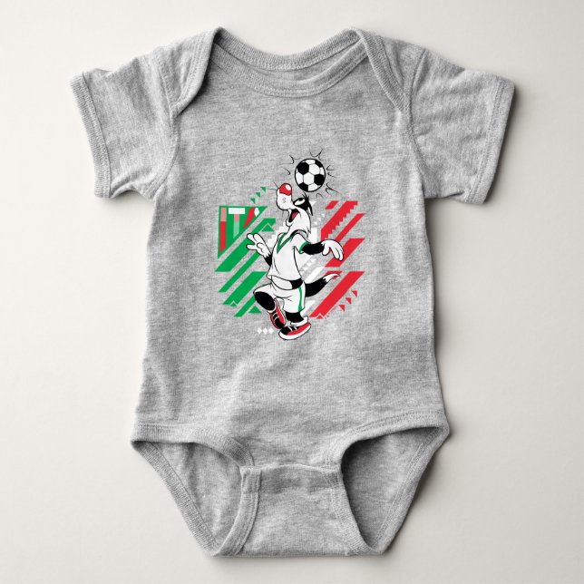 SYLVESTER™ Team Italy Soccer Graphic Baby Strampler (Vorderseite)